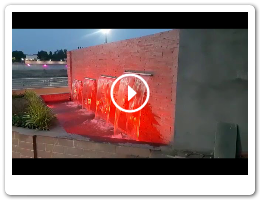 Cascade Water Sheet Fountain