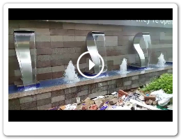 Cascade Water Sheet Fountain