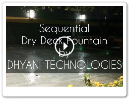 Sequential Dry Deck Fountain