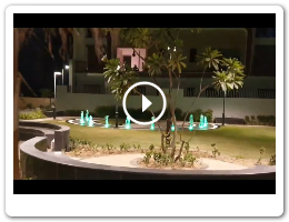 Dry Deck Floor Fountain