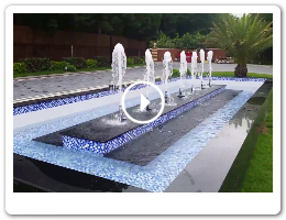 Foaming Jet Fountain