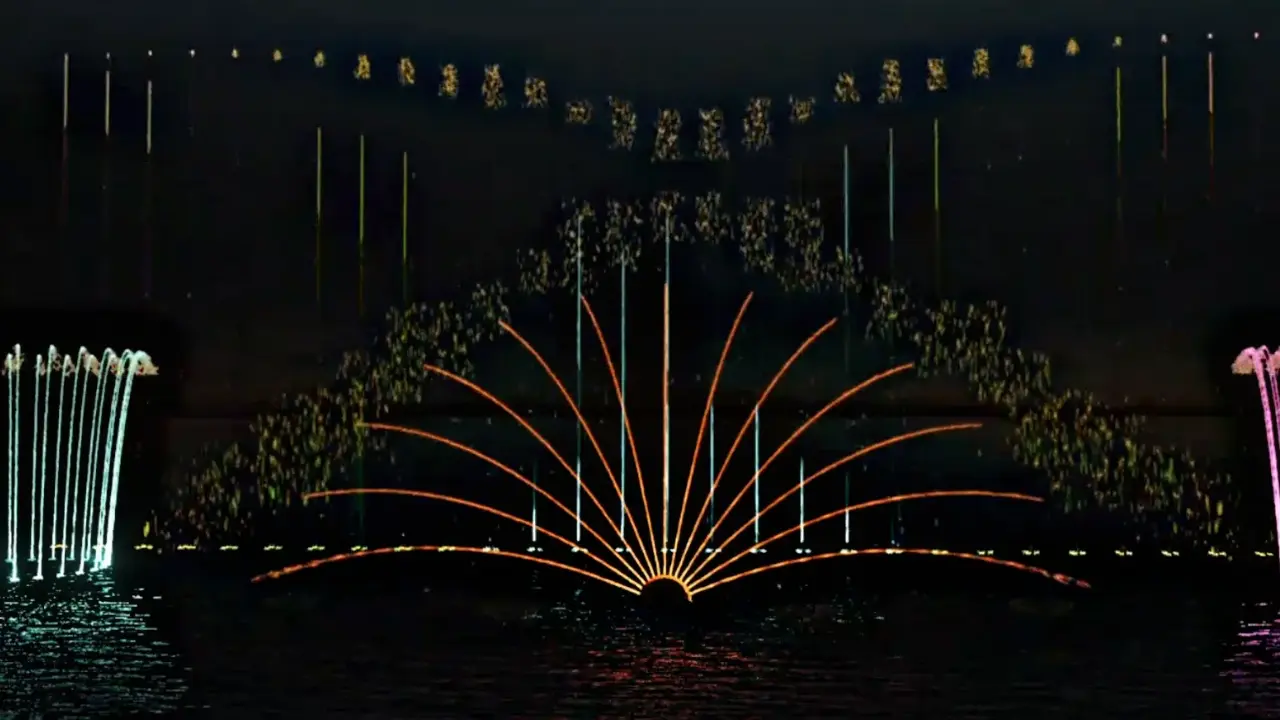 Musical fountain designing experts in India creating custom water show concepts