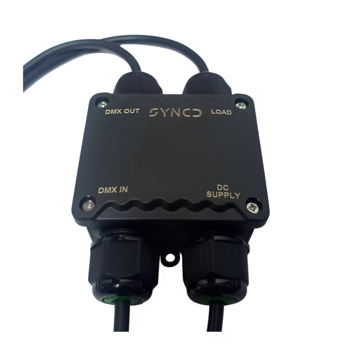 3/4 CH RDM decoder for fountain application for RGB lights, Solenoid valve control automation for musical fountain