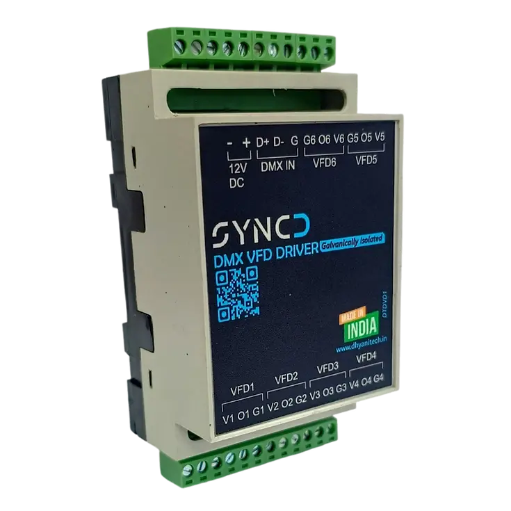 DMX to PWM converter by Dhyani Technologies