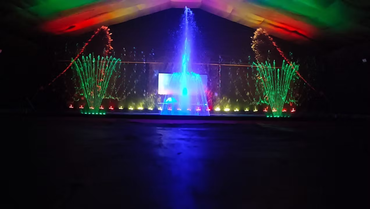 Rental Musical Fountain setup service