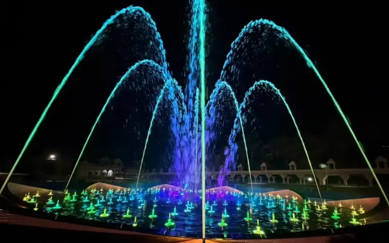 musical fountains