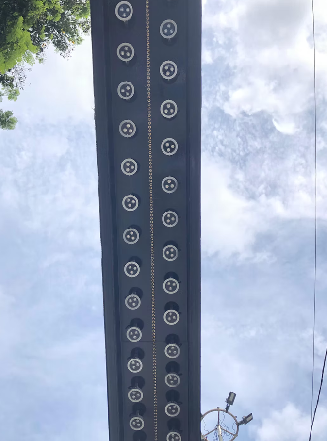 DMX lighting on Digital Water Curtain Hyderabad